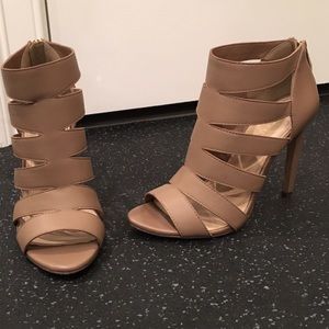 BCBGeneration strappy heels - like new